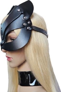 BamBella ® - Erotische masker – BDSM – Bondage – Sm - zwart rollenspel — thumbnail 2