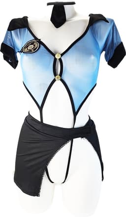 BamBella ® Sexy erotische politie uniform - Maat onesize - Rollenspel kleding outfit dames — thumbnail 1