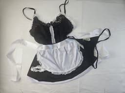 BamBella ® Sexy erotische made schoonmaakster uniform - Maat M/L - Rollenspel kleding outfit dames — thumbnail 5