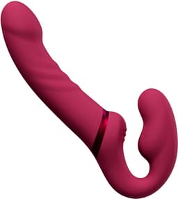Lovense - Lapis Strapless Strap-on Vibrator - Roze — thumbnail 3