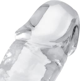 Jelly Dildo zonder ballen - 16 cm — thumbnail 2