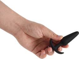 Banoch | Buttplug set siliconen beginner ergo - zwart - 3 delig — thumbnail 4