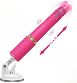 Stotende Dildo – Prostaat Stimulator - Neukmachine voor Mannen - Dildo Mannen Anaal Vibrerende - Bewegende Dildo - Sexmachine Dildo - Prostaat Vibrator Mannen Stotend - Dildo Anaal Groot – 100% Waterdicht — thumbnail 1