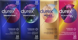 Durex - 40 Condooms - Orgasm Intense - Performa - Nude - Pleasure me - Voordeelverpakking — thumbnail 1