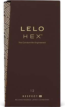 LELO HEX Respect XL Condooms - 12 Stuks — thumbnail 1