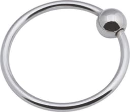 Banoch - Glansring Veronica 30 mm - metalen eikelring met bal - cockring | penisring — thumbnail 3