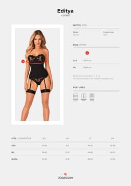 Obsessive - Editya corset XS/S — thumbnail 2