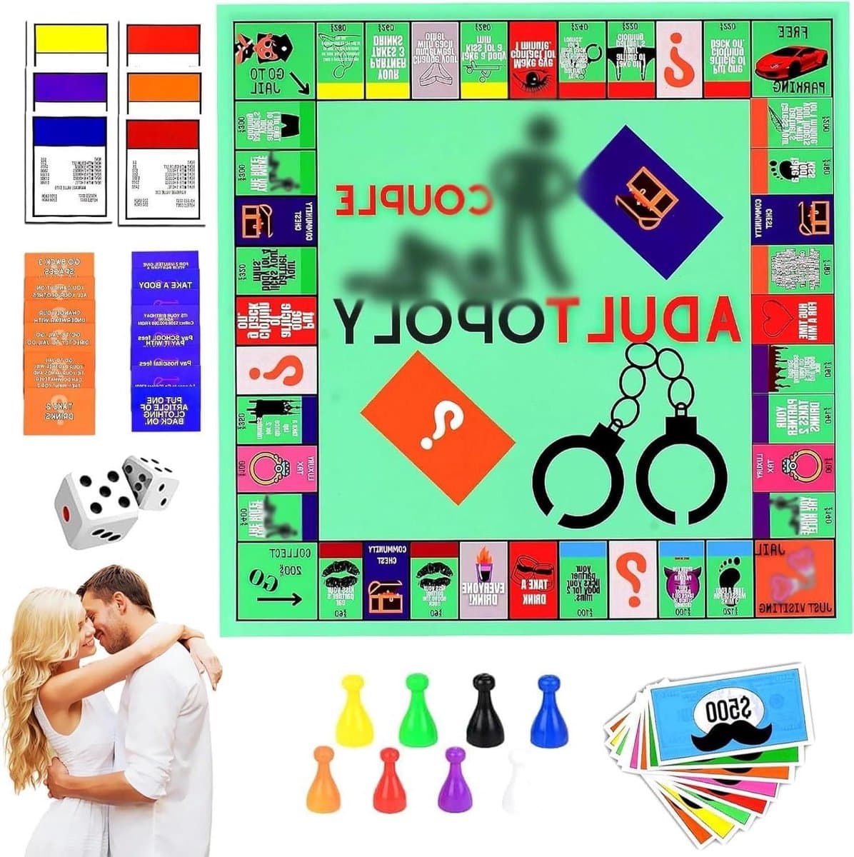 Adultopoly Board Game — afbeelding 1