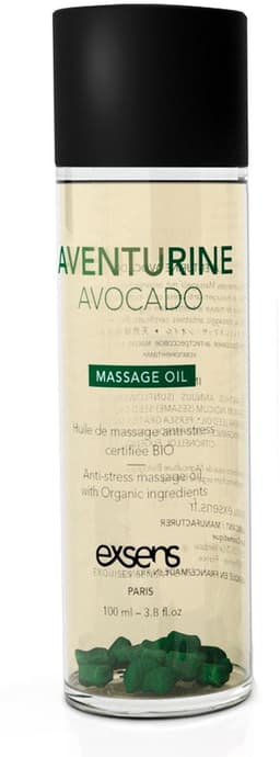 Exsens - Biologische Aventurijn Avocado Sensuele Lichaams- & Massageolie — thumbnail 4