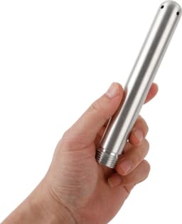 Banoch | Anaal douche klysma | 100% aluminium | satin brush — thumbnail 1