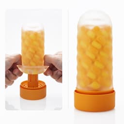 Tenga - Arte Weave Masturbator - Geel/Oranje — thumbnail 5