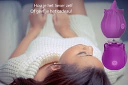 Erodit® Oral Pleasure cadeau geschenkset- 2 Vibrators voor vrouwen - Zuig vibrators voor vrouwen- Tong vibrator- Lik vibrator voor clitoris- verschillende modes– Cadeau voor Vrouw- Erotiek- Seksspeeltjes voor vrouwen — thumbnail 3