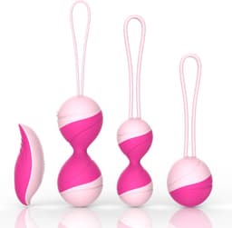 Playbird® - Bekkenbodemtrainer Set - Fuchsia - Met Afstandsbediening - Vaginale Balletjes - Kegel Trainer — thumbnail 1