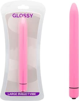 GLOSSY | Glossy Slim Vibrator Deep Rose — thumbnail 4