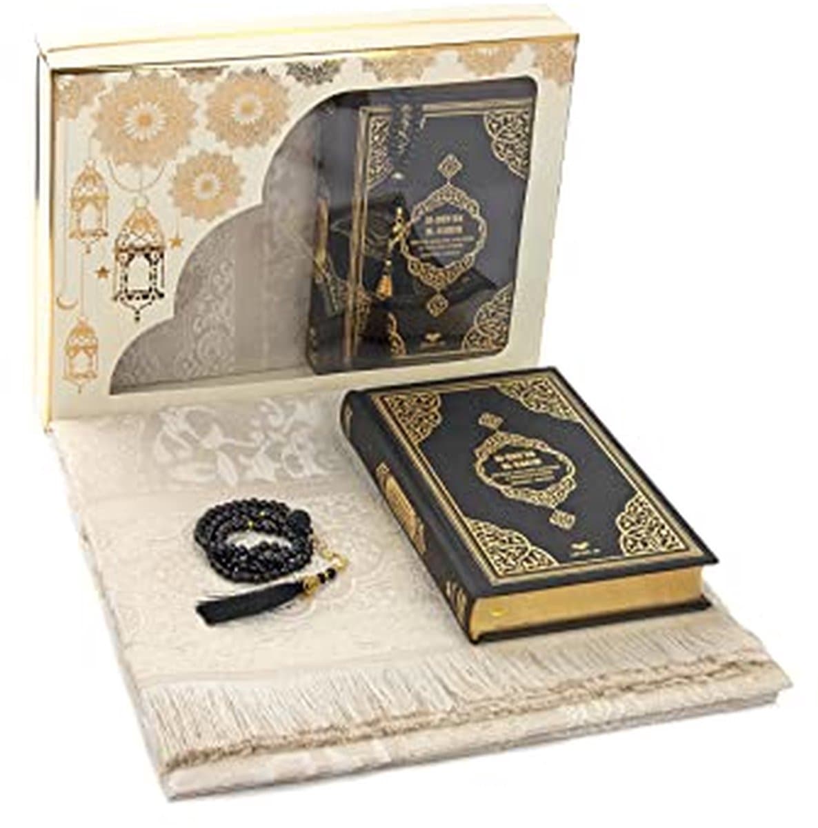 Gebedscadeauset - Religieuze set - Hadj en Umrah - Luxe geschenkverpakking - 33 x 25 cm - Wit — afbeelding 1