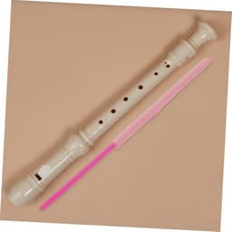 Fluit Reiniger - Blaasinstrument Onderhoud - Instrument Reinigen - Veilig Glad Materiaal - 355 cm Lengte - Roze — thumbnail 4