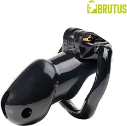 Brutus - Ergo - Chastity Cage Black - Ergonomisch - Stealth slot — thumbnail 1