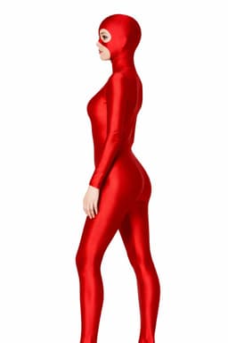 Elastische panty jumpsuit - Masker bivakmuts - BDSM - Bodysuit - Erotisch — thumbnail 3