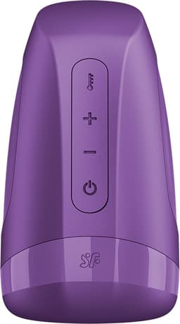 Satisfyer Men Heat Vibration | Masturbator met verwarmingsfunctie & 12 trilprogramma's | werkt op batterijen (3×AAA) | huidvriendelijke siliconen | waterdicht (IPX6) | toys voor mannen — thumbnail 3