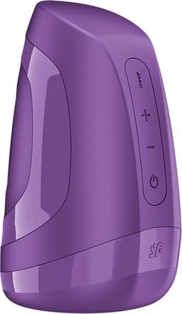 Satisfyer Men Heat Vibration | Masturbator met verwarmingsfunctie & 12 trilprogramma's | werkt op batterijen (3×AAA) | huidvriendelijke siliconen | waterdicht (IPX6) | toys voor mannen — thumbnail 1