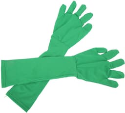 Chromakey Handschoenen GreenGloves voor Green Screen Fotografie Foto Video - Elleboog Lange Satijnen Handschoenen - Vrouwen - Party Kostuum - Kopen . — thumbnail 1