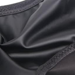 Zeloria Open Kruis Dames Slip van PU Leerlook – String open kruis – Sexy Wetlook Ondergoed – Zwart – M — thumbnail 5