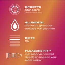 Durex - Condooms - Pleasure me 40st x3 - Voordeelverpakking — thumbnail 3