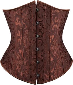 Dames satijnen corset bustier taille trainer plus size body shaper — thumbnail 1
