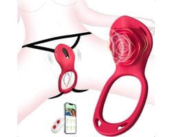 Kinkk Draagbare Vibrator - Clitoris Stimulator - Vibrator voor Koppels - Sex Toys voor Vrouwen - Stil en Discreet - Waterafstendig - 10 Vibratie Standen - Afstandsbediening en app