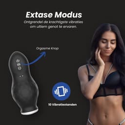 Habibi Toys Titan Cup - Vibrator voor mannen - Penis Masturbator - Man Sex toys - Automatisch - Masturbator voor zuigen - Blowjob - Pussy pocket - Electrisch - Oplaadbaar - Intiem voor seks — thumbnail 4