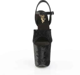Pleaser - FLAMINGO809WR Sandaal met enkelband, Paaldans schoenen - US 7 - 37 Shoes - Zwart — thumbnail 5
