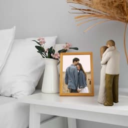 Romantisch paarbeeldje – ideaal cadeau voor bruiloft, jubileum, Valentijnsdag en verjaardag — thumbnail 4