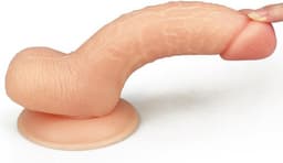 Lovetoy - The Ultra Soft Dude - Realistische Dildo - 18 x 4 cm — thumbnail 5