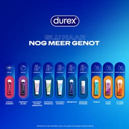 Durex - 2 Glijmiddelen en 1 Stimulerende gel - Voor Een Sensuele Aanraking - Waterbasis - Crazy Cherry met Smaak 100ml - Massage Aloe Vera 2 in 1 200ml - Orgasm Intense Stimulerende Glijmiddel 10ml - Cadeau voor man en vrouw — thumbnail 3