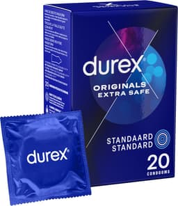 Durex Condooms Extra Safe - 20 stuks - Voor extra veilig plezier — thumbnail 1