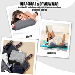Zylo® Sex Kussen - Seksmeubel voor Vrouwen & Mannen - Sex Pillow - Grijs - 45cmx36cmx46cm — thumbnail 3