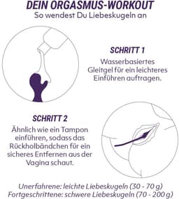 Fifty Shades Tighten and Tense Vaginale Balletjes - Zwart — thumbnail 2