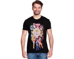 Sailor Moon T-Shirt Anime Fans Unisex Katoen