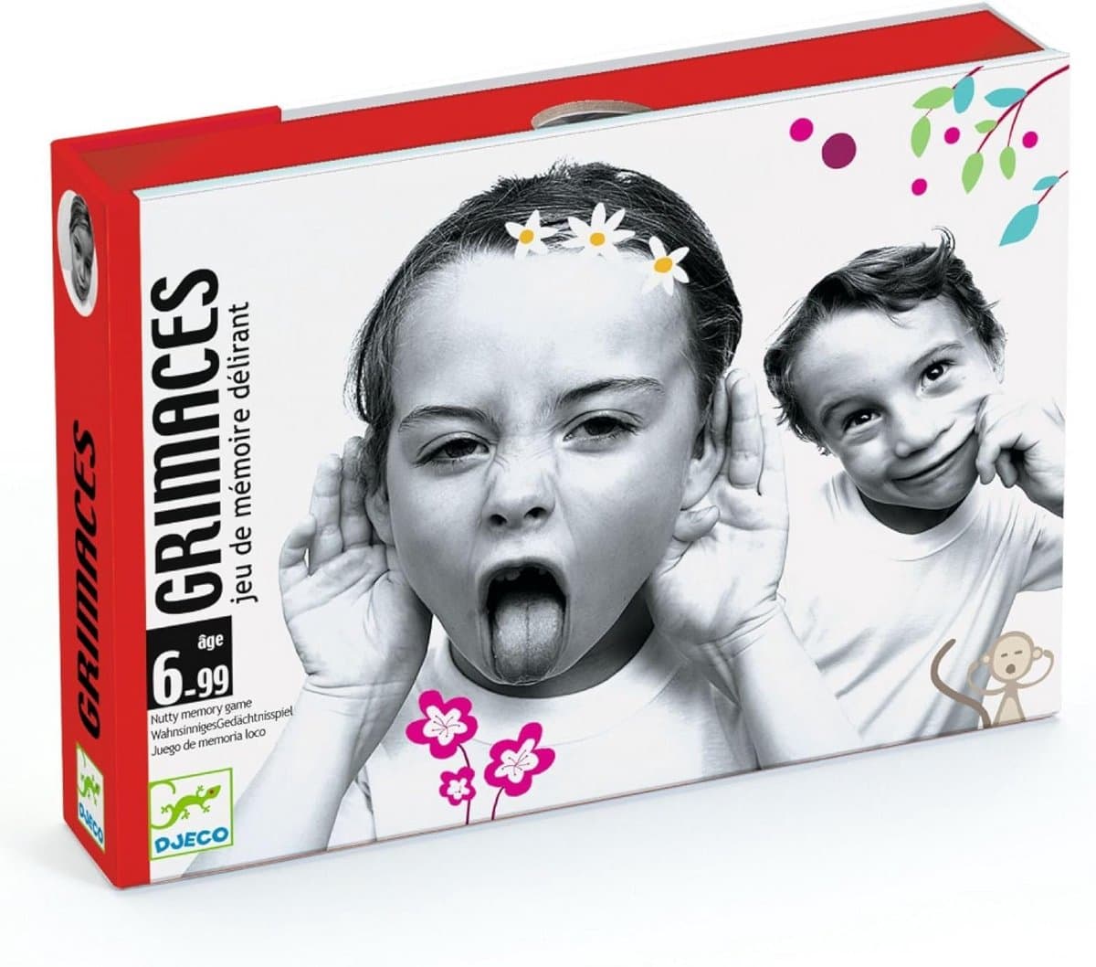 Geheugen Spel met Grimassen voor Gezondheid en Plezier - Perfect voor Feestjes — afbeelding 1