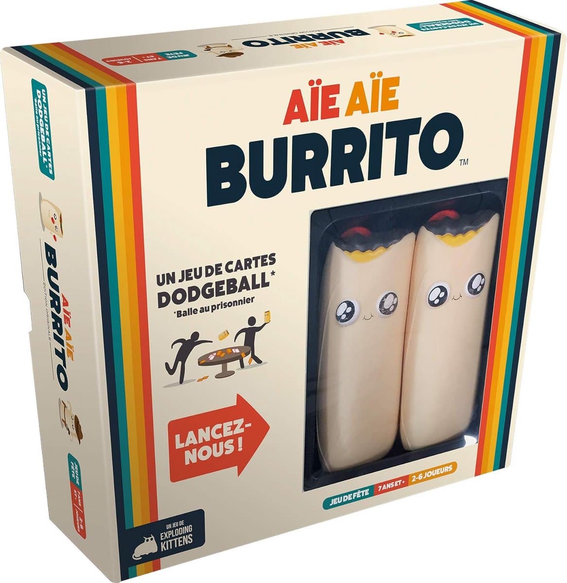 Ouch Burrito | Gezelschapsspel voor 2-6 spelers | Geschikt voor 7 jaar en ouder | Spelen in 15 minuten — afbeelding 1