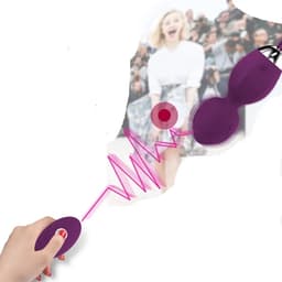 House of Delight Happy Woman Kegelset – 4 Kegels + Vibrerende Kegel met Afstandsbediening – Silicone — thumbnail 4
