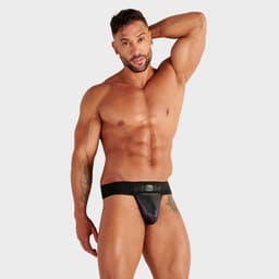 WOH heren microfiber G-string night universe zwart II — thumbnail 5