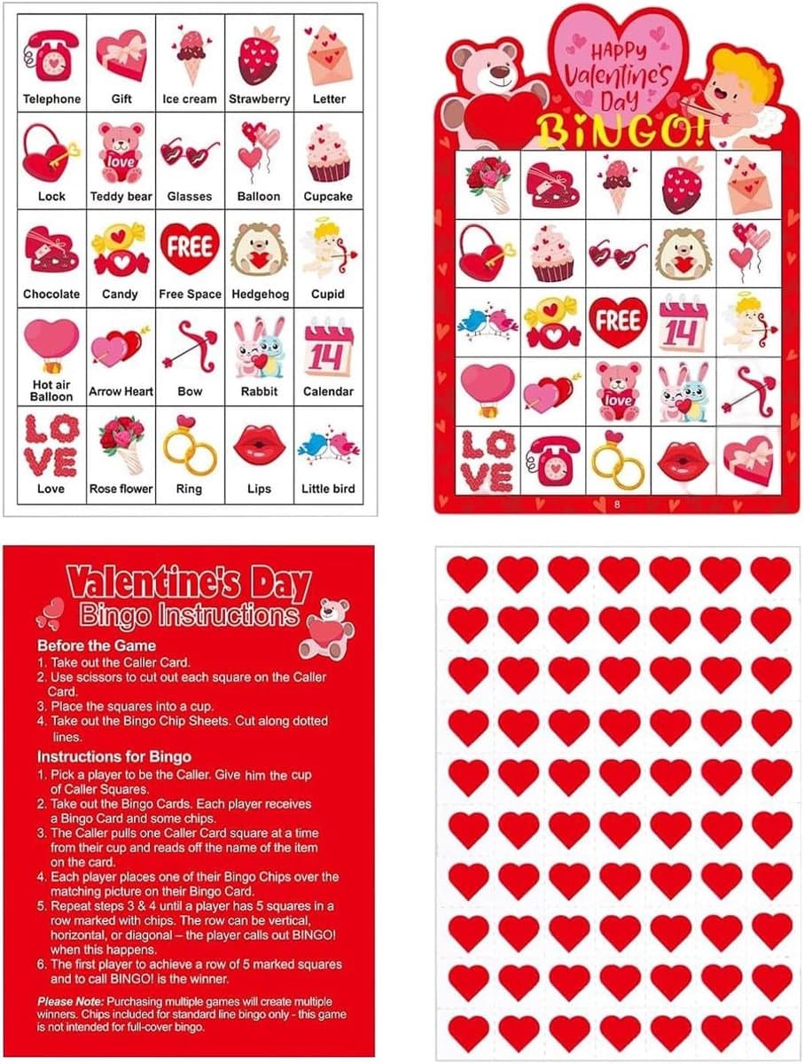 Spel voor koppels - Interactieve activiteiten - Datumfeest thuis - 38-delige set - 18x4x1cm — afbeelding 1