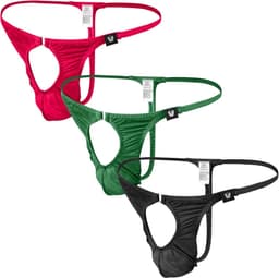 Heren String Tanga Sexy Ondergoed voor Mannen met Open Voorkant — thumbnail 4