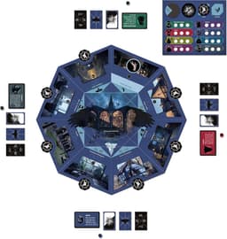 Mysterie Bordspel - Raadspel - Familie Spelletjes - Verschillende Uitkomsten - 27x27x7 cm - Wit — thumbnail 3