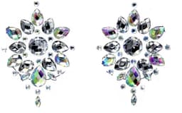 Tepelstickers - Tepelcovers - Festival Accessoire - Nipple Covers - Chique Diamantjes - 1 Paar — thumbnail 1
