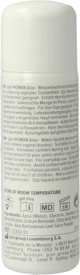 Pjur Woman Aloe Glijmiddel - 30 ml — thumbnail 3