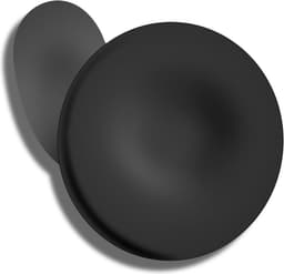 Banoch | Dildo Curvzz Black Large | zwart siliconen | zuignap | Ø 3,2 cm | 20 cm — thumbnail 4