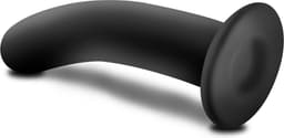 Banoch | Dildo Curvzz Black Large | zwart siliconen | zuignap | Ø 3,2 cm | 20 cm — thumbnail 3