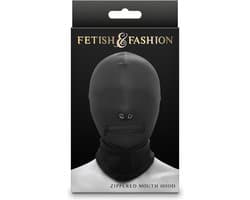 Zippered Mouth Hood
